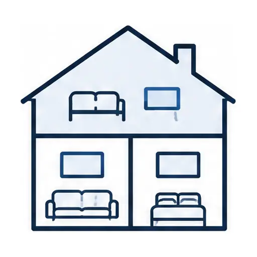 Schematic icon: Multi-TV Family Home Mounting