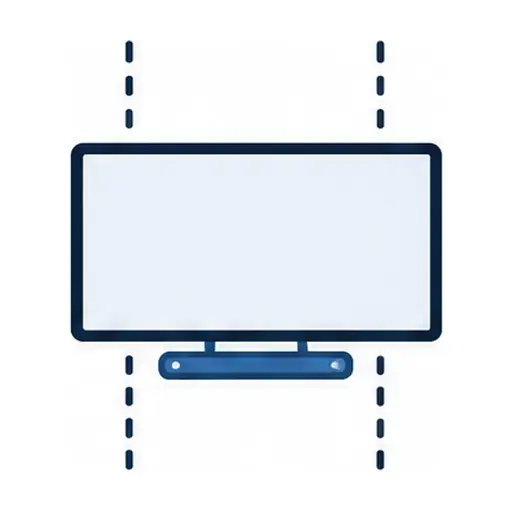Schematic icon: TV Wall Mounting