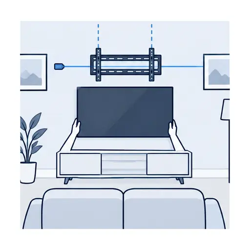 Illustration: step 3 — Studs, height, level